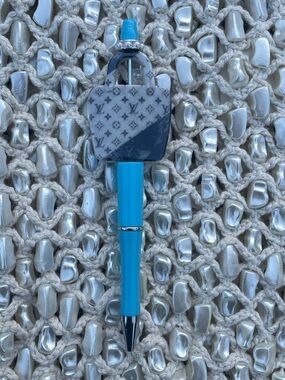 Luxury Blue Tote-Shaped Ballpoint Pen - Blue